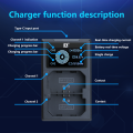 FB NP-FZ100 Camera Battery Dual LCD Charger for Sony A7M3 A7M4 A7R3 ARR4 A7R4 A7S3 A7C A7R5 A9M2 FX30 FX3 A1 A6600 ZV-E1 A9S IV. 