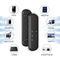 M5 IR 2.4G Air Mouse Remote Touchpad for Android TV Box PC Wireless Keyboard Flying Mouse(with Color Backlit) Easy Install Easy to Use. 