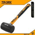 TOLSEN Rubber Mallet (450g / 16OZ) Fiberglass Handle 25035. 