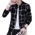 BLACK COLOR FLEECE & COTTON WINTER JACKET FOR MEN .. 