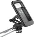 Waterproof Motorcycle Bicycle Phone Holder,360° Swivel Height Adjustable with Touch Screen Handlebar Phone Clip. 