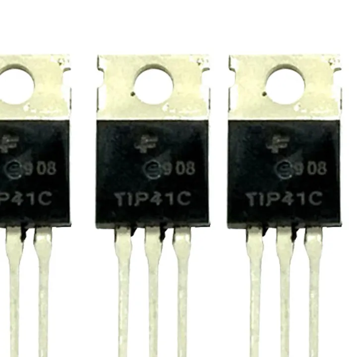 A%20Class%20TIP41C%20TIP41%20TIP-41%20TIP%2041%20NPN%20Transistor%20100V%206A%2065W%203%20Pin%20General%20Purpose%20NPN%20Transistor%20TO-220%20Epitaxial%20Silicon%20Power%20Transistor%20Electrical%20Circuitry%20&%20Parts%20-%20Image%205