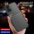 Lenuo Case For Xiaomi Redmi Note 10 Pro Casing Anti-fall Soft Non-slip Silicone Magic Grain Back Cover. 