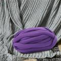Thick Chunky Yarn Giant Wool Yarn Arm Knit Roving Crochet Bulky Yarn Tube Yarn for Throw Blanket Scarves Tapestry Knitted Blanket Supplies. 