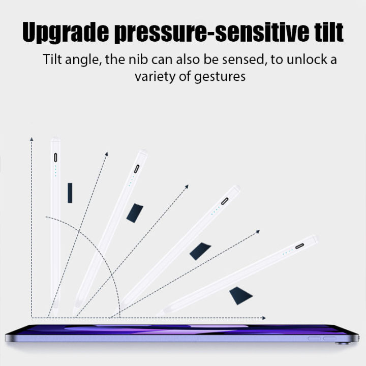 For%20iPad%20Stylus%20Pencil%202024%20iPad%20Air%2011%20Air%2013%20M2%20Pro%2013%2011%20M4%2010/9th%20Gen%20Air%203/4/5%20Mini%205%206%20with%20Palm%20Rejection%20-%20Image%203