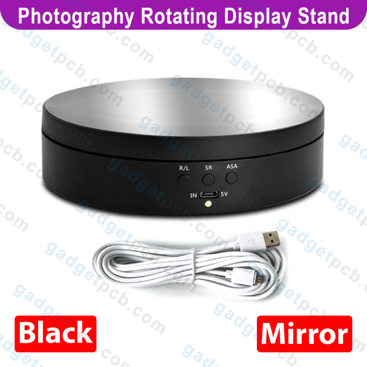 Motorized Rotating Display Stand, 360 Degree Rotating Turntable for ...