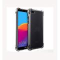 Silicone Back Cover for Huawei Y6 Prime 2018 Crystal Clear Soft TPU Ultra-Thin Transparent Flexible Back Cover, with 4 Corner Protection.