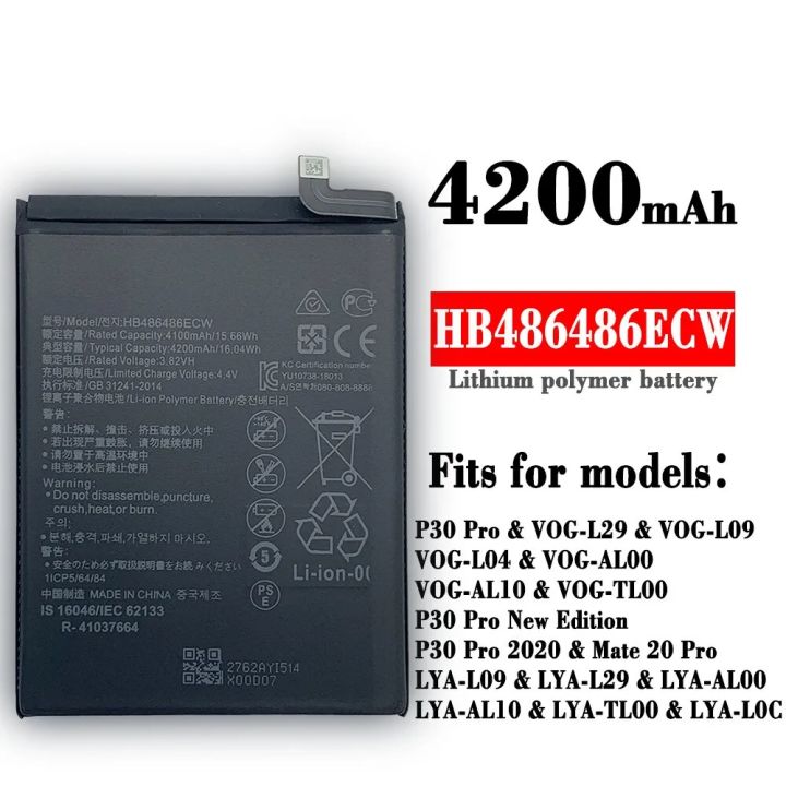 Huawei HB486486ECW 4200 mAh Mobile Battery for Huawei Mate 20 Pro