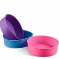 Bakeware Pan Baking Mold Round Cake Pan Cake Mold Pan Silicone Baking Pan 18 cm.