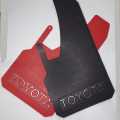 Mud Flaps for Car Toyota Logo 4 Pcs set, Universal Mud Guard Flaps for car. 
