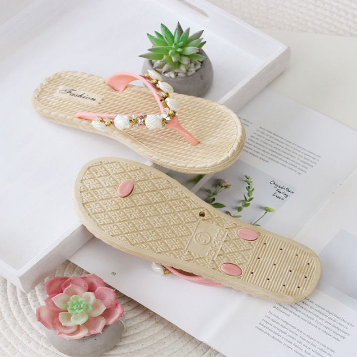 2024%20Summer%20New%20Flat%20Flip%20Flops%20Outdoor%20Beaded%20Women's%20Slippers%20National%20Fashion%20Sandals%20-%20Image%206