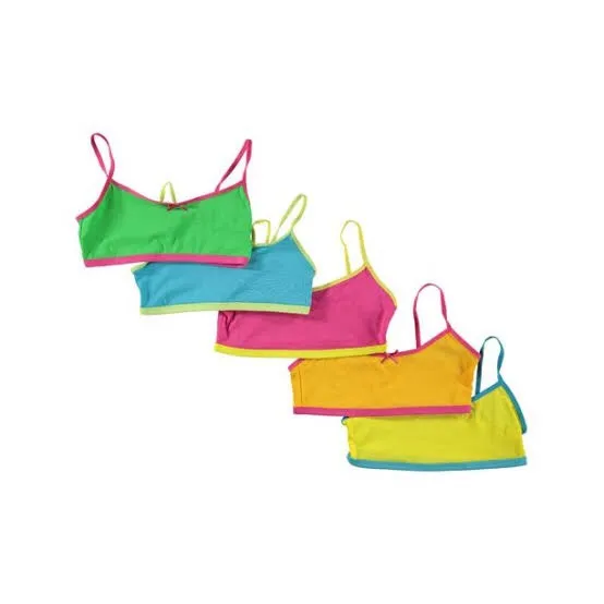 5%20pcs/lot%20Girls'%20Bras%20for%20ages%208-16,%20Cotton%20Teen%20Underwear,%20Summer%20Children's%20Vest,%20Semis%20-%20Image%204