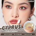 New Cyprus Brown Color Contact Lens With Regular Kit Box For Men And Women. 1 Pair Color Contact Lens For Eye Makeup Cosmetics. Cyprus Series. #cyprus.
