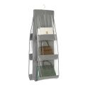 6 Pocket Hanging Bag Organizer – Keep Your Handbags Neat & Visible. 