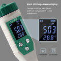 YIERYI Smart Bluetooth Food pH Meter, High Accuracy Food pH Tester with LCD Backlight and ATC, pH Meter for Food Fruit Meat Canning Brewing Measurement. 