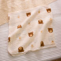 Muslin Squares Baby Gauze Cotton Printed Summer Blanket Swaddle Wrap Newborn Stuff Throw Blankets Baby Bedding Mulch. 