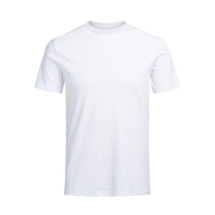 White%20Synthetic%20Short%20Sleeve%20T-shirt%20For%20Men%20-%20Image%204