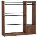RK Heavy Duty Alna for Clothing with Storage Shelf. 