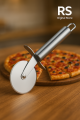 Pizza Cutter Wheel Stainless Steel Round Shape - Effortlessly Slice Your Pizza With Precision. 