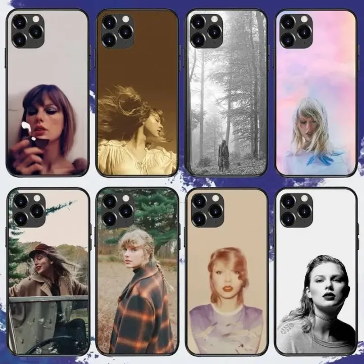 T-Taylor-Swift Phone Case For iPhone 11 12 13 Mini 13 14 Pro XS Max X 8 7 Plus SE XR Shell