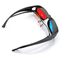 high Quality-Plastic Anaglyphic Blue&Red TV Movie 3D Glasses 3D Vision 1122.1.