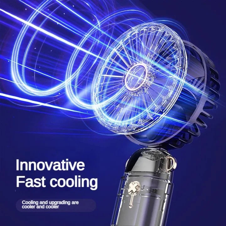 3000mAh%20Handheld%20Mini%20Fan%20Foldable%20Portable%20Neck%20Hanging%20Fans%205%20Speed%20USB%20Rechargeable%20Fan%20with%20Phone%20Stand%20and%20Display%20Screen%20-%20Image%202