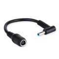 7.4mm X 5.0mm Female To 4.5mm X3.0mm Male Charger Adapter Power Connector Converter Cable DC Jack For HP Envy Pavilion G1 G2 G3. 
