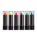 Blacklight Neon Lipstick Face Body Paint Glow in the Dark UV Reactive Light up Clubbing Costume Makeup UV Glow Party Supplies. 