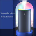 400ML Air Humidifier Nano Mist Marquee Colourful Light Night Light Humidifier Two Spray Modes Large Capacity Household Desktop Humidifier For Travel Bedroom Plants Car Home Office. 