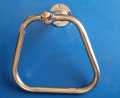 Triangle with Stainless Steel Towel Ring/Napkin Ring - Bathroom Towel Holder - Ring Towel Rail Hanger with Chrome Finish.