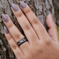 Religious Muslim Islamic Ornaments Halal Rings Couple Ringsshahada-kalima-ring. 