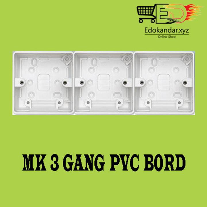 3 GANG MK PVC box