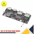 QC4 PD3.0 22.5W 5 Port 2 Way Power Bank Module Circuit Board DIY Motherboard. 