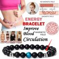 Hematite Magnetic Anklet Woman Weight Loss Bracelet Natural Stone Magnetic Bracelet Man Slimming Health Care Therapy Jewelry New. 