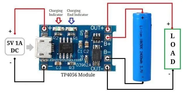 TP4056%2010Pcs%20Lot%2018650%20Lithium%20Battery%20Charging%20Board%20Module%20Charger%20Modules%20TP4056-%20(10pcs)%20-%20Image%204