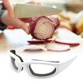 Unisex Tear Proof Cut Onion Goggles, Saftey Glasses for Kitchen, Cooking, BBQ, Cleaning, Cycling; Chopping Eye Protect Tool; Anti-tear, Anti-fog - White. 