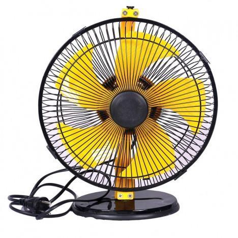 Sony%20Deluxe%20High%20Speed%20Fan%209"%20inch%20%20Mini%20Fan%20Table%20Fan%20Cool%20Air%20Black%20&%20Yellow%20Mini%20Fan%20for%20Kitchen%20Use%20With%20Regulator%20-%20Image%202