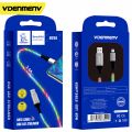 VDENMENV D25L 2.4A Lightning Data Cable 1Meter Lightning. 
