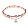 Korean version of the Internet celebrity full of diamond bracelets, women's simple and versatile, star alloy bracelets, love girlfriends, gift jewelry wholesale. 