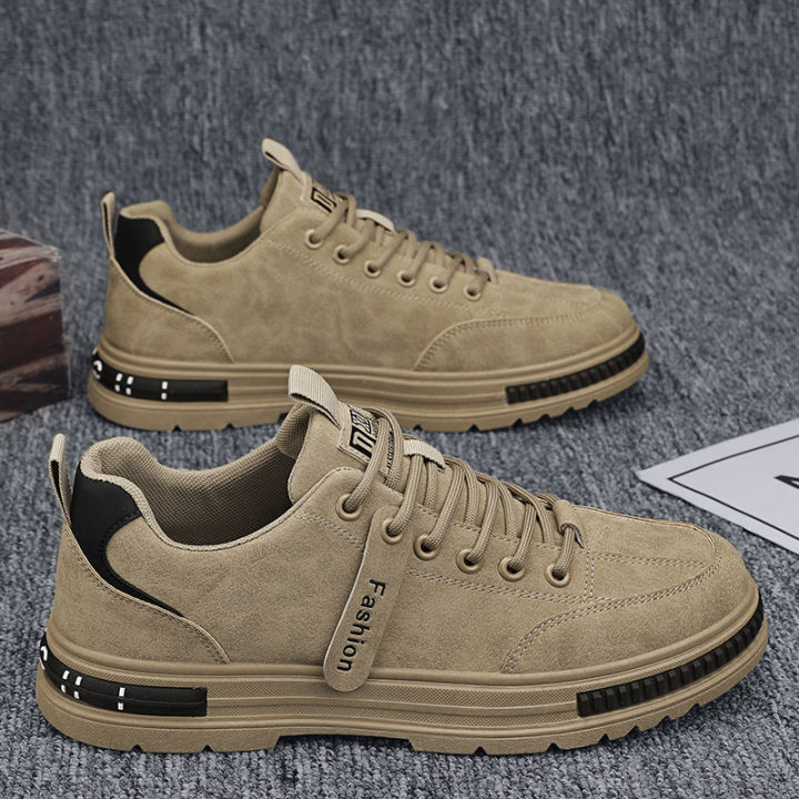 Martin boots men's autumn new black boots trendy versatile casual classic workwear trendy shoes platform booties men's shoes