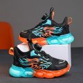 Fashion Children Shoes Boys Sneaker Dragon Print 2024 Kids Sports Tennis Platform Chunky Spring Outdoor Boy Shoes Sneaker. 