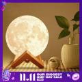 Moon Light Study Creative DIY Moon Light Led Bed Desk Lamp Gift. 