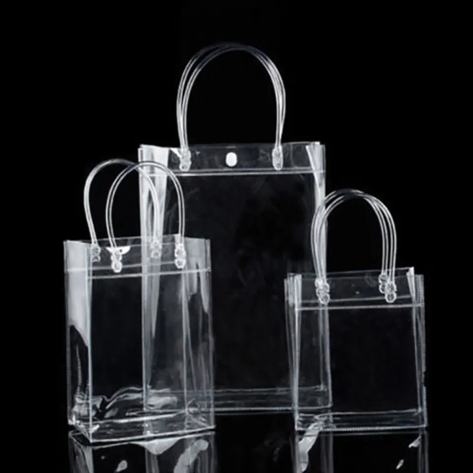 Tote bag pvc transparent sale