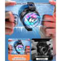 GT30 Mobile Phone Cooler Universal Phone Cooling Fan RGB Semiconductor Radiator Cooling Fan For Playing Games Watching Videos.