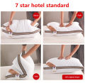 1 Pcs High Quality Hotel Standard Down Silk Pillow Washable Super 7 Star Pillow. 
