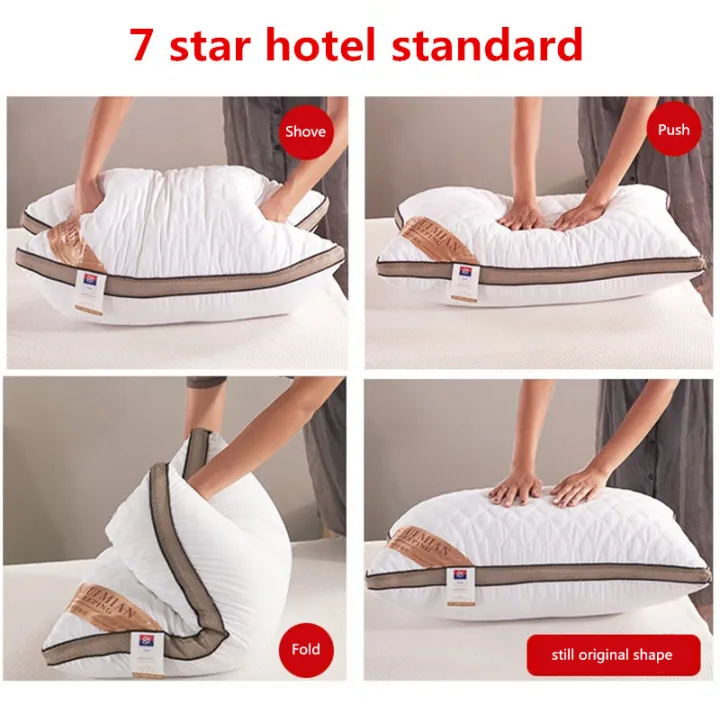 1%20Pcs%20High%20Quality%20Hotel%20Standard%20Down%20Silk%20Pillow%20Washable%20Super%207%20Star%20Pillow%20-%20Image%207