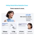 QCY Melobuds N30 True Wireless Earbuds HT16 BT 5.4 45dB ANC Dual Device Connection 28 Hourds Backup 68ms Latency  Wireless Bluetooth Earphone for Men and Women. 