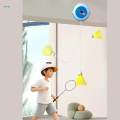 Indoor Badminton Trainer with Racket Practice for Activity.