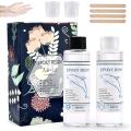 【Shop the Look】 1:1 Epoxy Resin Glue Kits AB High Adhesive Transparent Hardener DIY Epoxy Resin Jewelry Making Complete Kits Glue Sets.