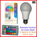 16 Color RGB Remote Control Bulb.